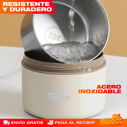 Portacomidas y Lonchera Térmica – Set x4